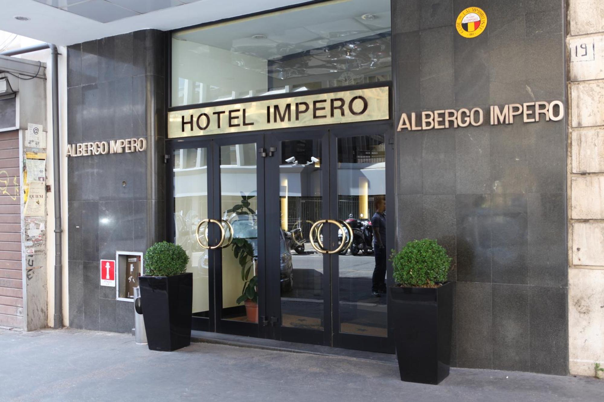 Hotel Impero Roma Esterno foto